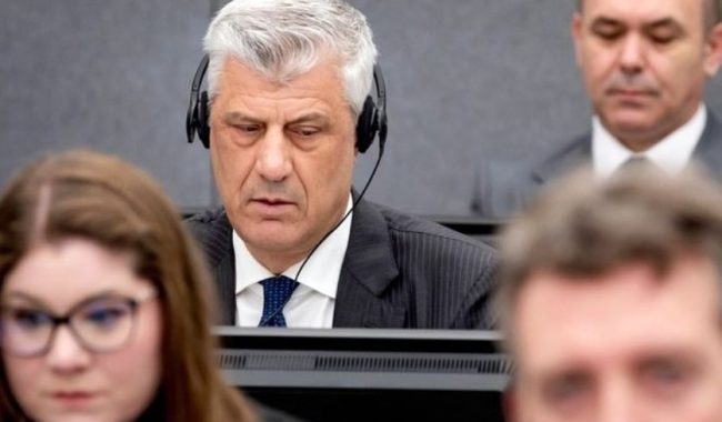Gjykata e Speciale zgjat paraburgimin e Thaçit për dy muaj të tjerë