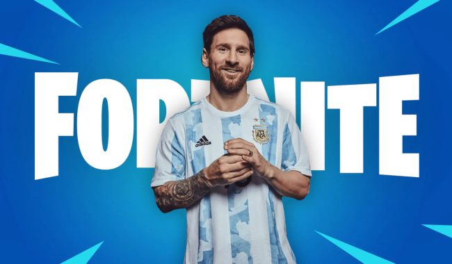 Messi mbërrin në ‘Fortnite’