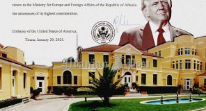 Ambasada Amerikane u çon njoftim gjithë institucioneve shqiptare: Ndërpritet mbështetja dhe fondet, pas vendimit të Trump