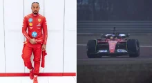 Shfaqen pamjet e para të Lewis Hamilton-it duke ngarë për Ferrarin