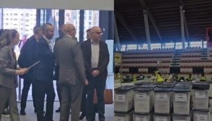 Zannier dhe Celibashi në qendrën e votimit të diasporës, apel për integritet dhe ndalim deklaratash politike