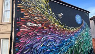 Një mural për ta “shpëtuar” planetin