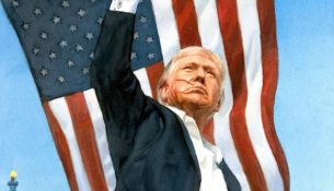 Putini i dhuron Trump-it një portret sekret