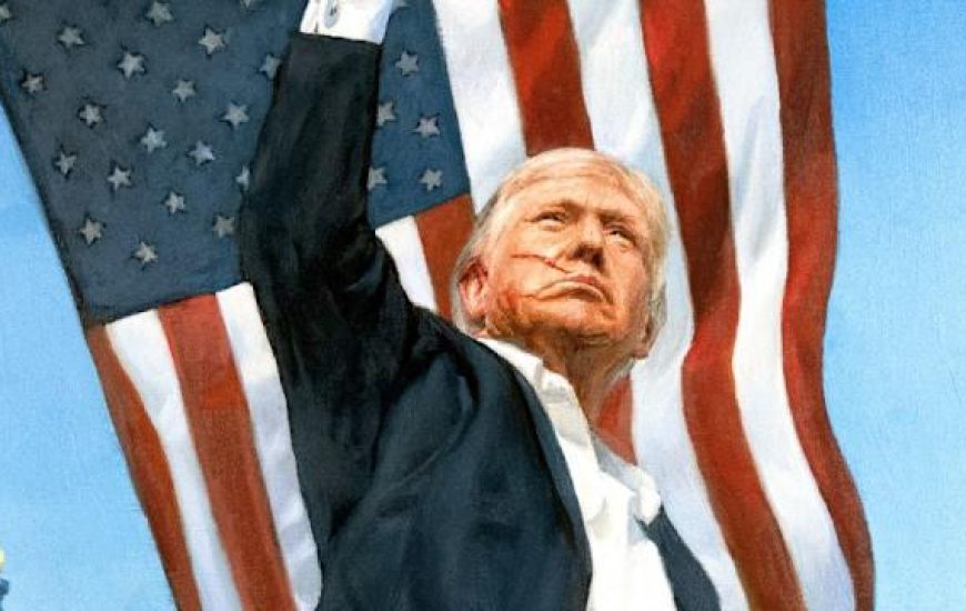 Putini i dhuron Trump-it një portret sekret