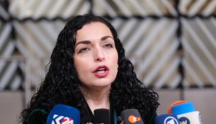 Osmani, BE-së: Përballuni me politikat destabilizuese të Serbisë, Vuçiç zgjodhi Putinin në Ditën e Evropës