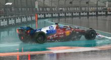 Charles Leclerc përplaset me murin para garës së sprintit të Miami GP-së