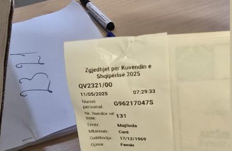 Fotografoi fletën e votimit, shoqërohet në polici 56-vjeçarja