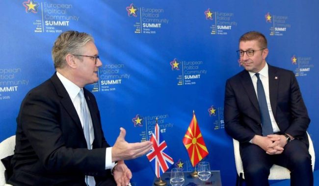 Maqedonia e Veriut do të nënshkruajë marrëveshje bashkëpunimi me Britaninë