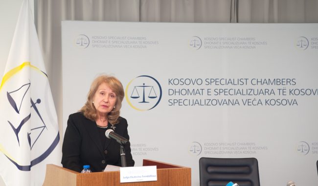 Dhomat e Specializuara: Na u pamundësua konferenca me gazetarët