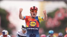 Mads Pedersen fiton etapën e parë të Giro d’Italia në Shqipëri