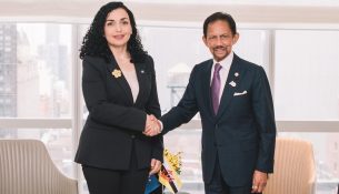 Presidentja Osmani udhëton për në Brunei