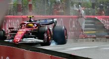 Lewis Hamilton përplaset me 270km/h gjatë stërvitjes për Çmimin e Madh të Monakos