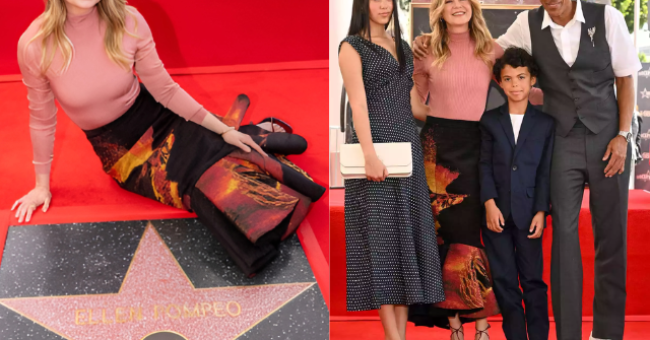 Ellen Pompeo nderohet me yll në Hollywood Walk of Fame