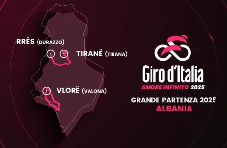 Zbulohet itinerari shqiptar i ‘Giro d’Italia 2025’: Fillon në Durrës dhe mbyllet në Vlorë