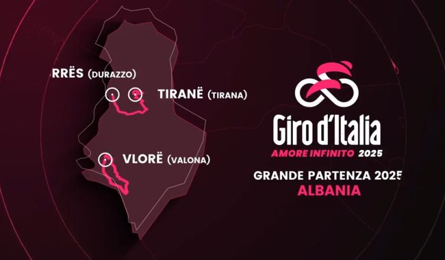 Zbulohet itinerari shqiptar i ‘Giro d’Italia 2025’: Fillon në Durrës dhe mbyllet në Vlorë