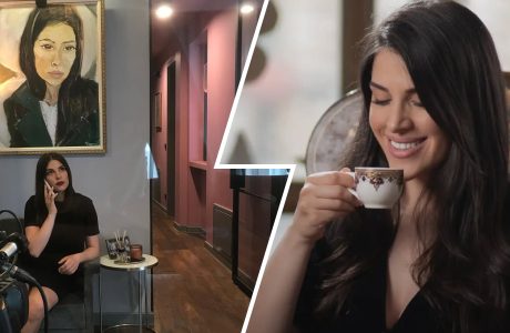 E krijuar nga një pikturë: Brenda shtëpisë së aktores Fiona Gllavica