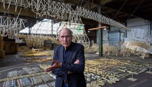 Ekspozita “The Strandbeesten Mortuary” në Delft