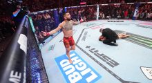 Topuria nokauton Oliveira-n për t’u bërë kampion i dyfishtë dhe legjendë e UFC-së