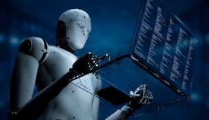 AI e lë web-in në baltë