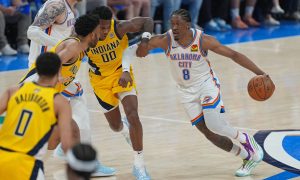 Oklahoma mposht Indiana Pacers, finale tejet interesante