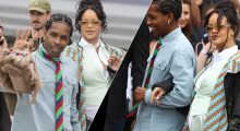 Rihanna dhe A$AP Rocky shkëlqejnë në sfilatën e Dior Homme në Paris