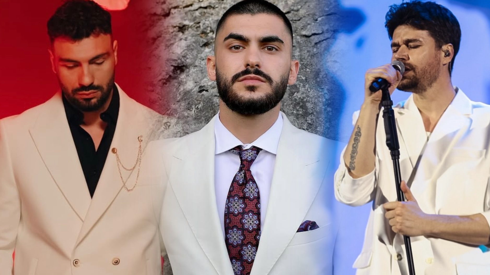 E bardha e përjetshme, në një pamje të re: Alban Skënderaj, Ledri Vula dhe Butrint Imeri e rikthejnë këtë xhaketë në qendër të vëmendjes