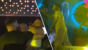 Incident në skenë: Përplasja e Stresit me një fans ndërpret koncertin