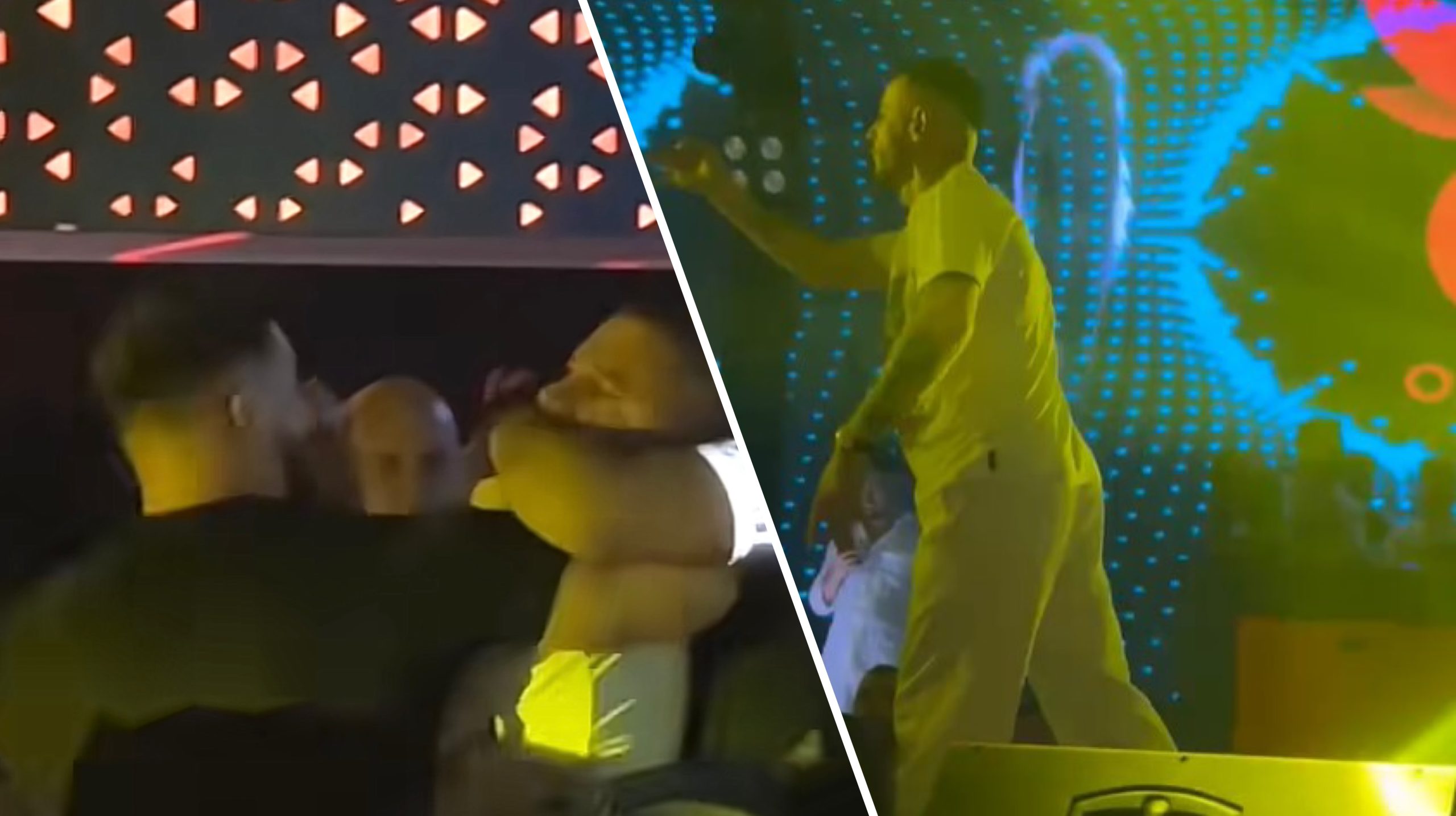 Incident në skenë: Përplasja e Stresit me një fans ndërpret koncertin