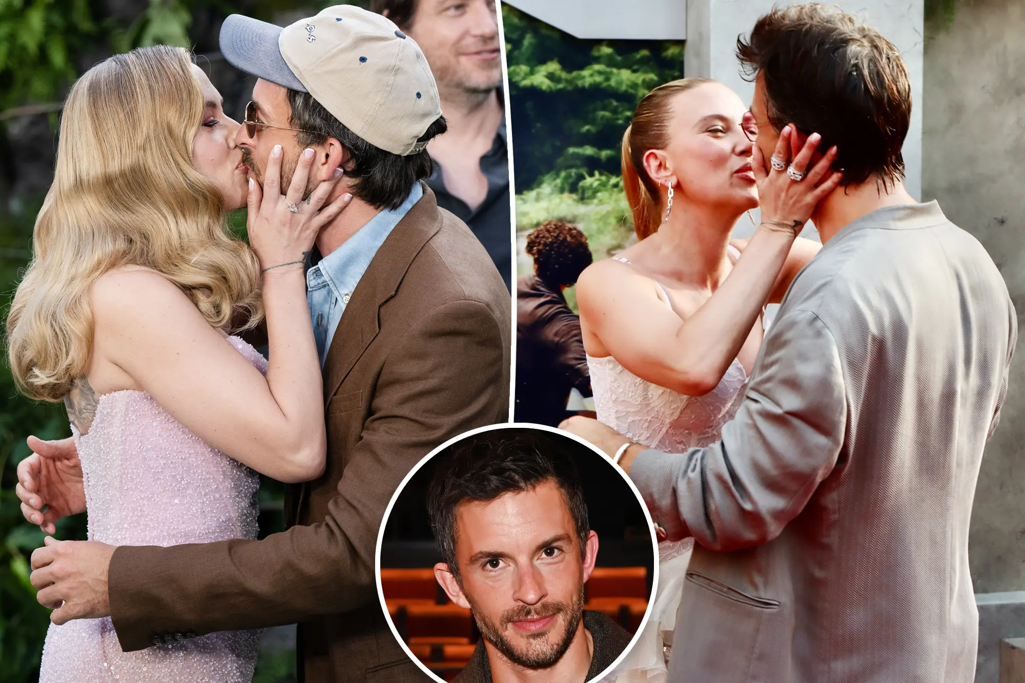 Scarlett Johansson puth kolegun, Bailey në sy të bashkëshortit të saj