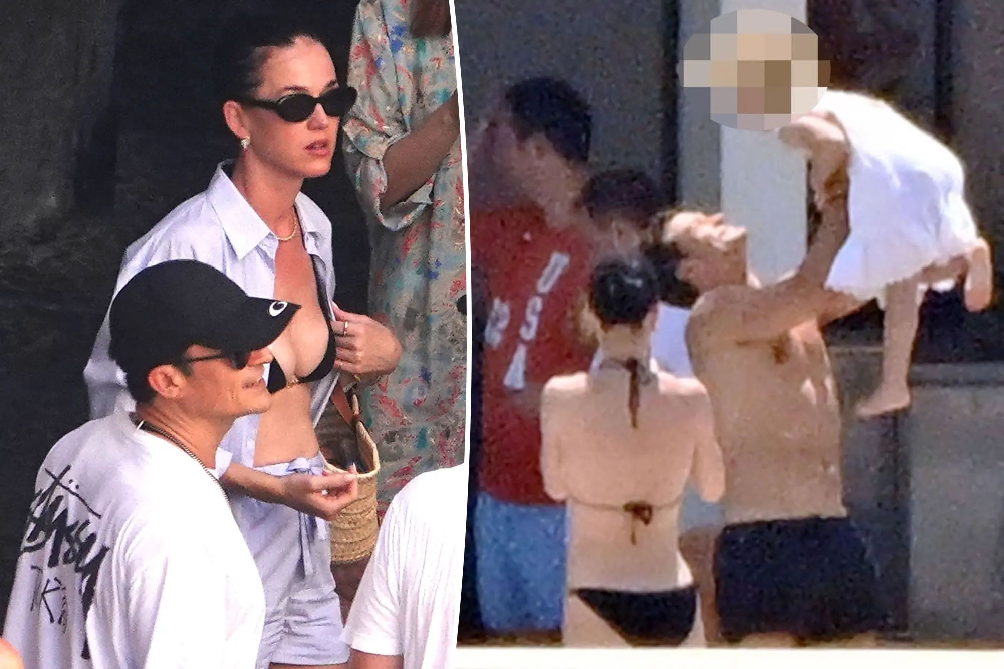Katy Perry dhe Orlando Bloom ribashkohen në Itali për hir të vajzës së tyre