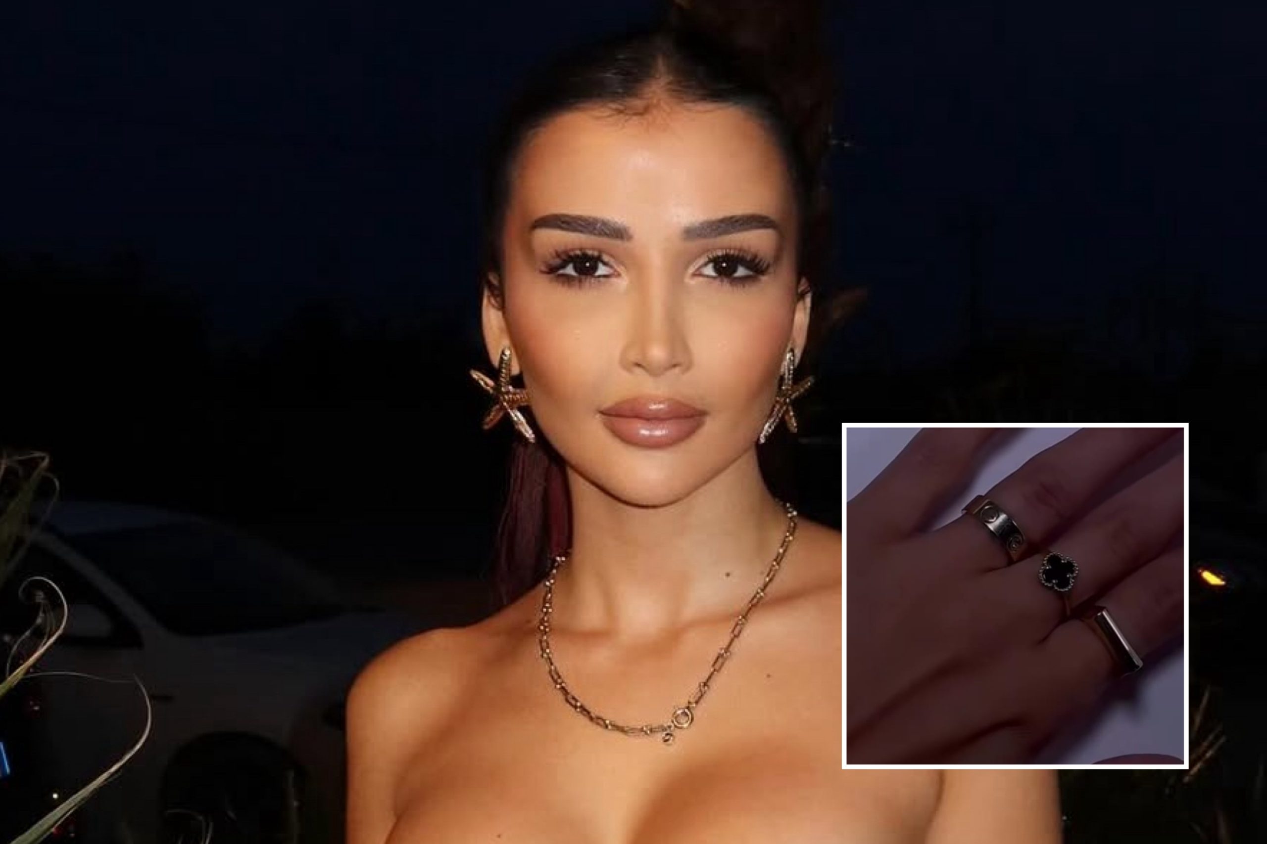 Xheneta Fetahu ndez dyshimet për fejesë me një postim plot simbolikë