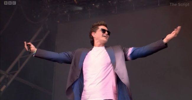 The Script emocionojnë publikun në Glastonbury