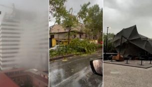 Stuhia përfshin vendin: Reshje, erëra të forta dhe përmbytje në disa qytete