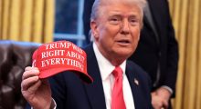 Vendi i Trump është në Hagë, jo në ceremoninë e Çmimit Nobel