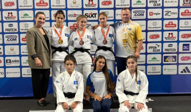 Kosova fiton tri medalje nga Kupa Evropiane e xhudos