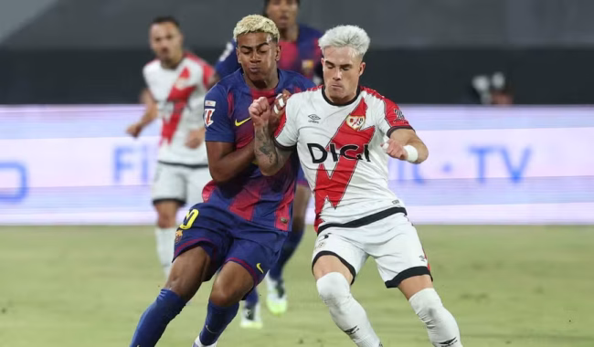 Drama, polemika dhe gola të anuluar, Barça s’ia del ndaj Rayo