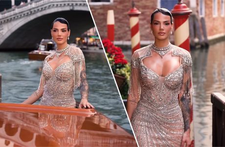 Morena Taraku shkëlqen në gala eventin privat të yjeve në Venecia