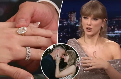 Taylor Swift shfaq unazën madhështore të fejesës në ndeshjen e Chiefs