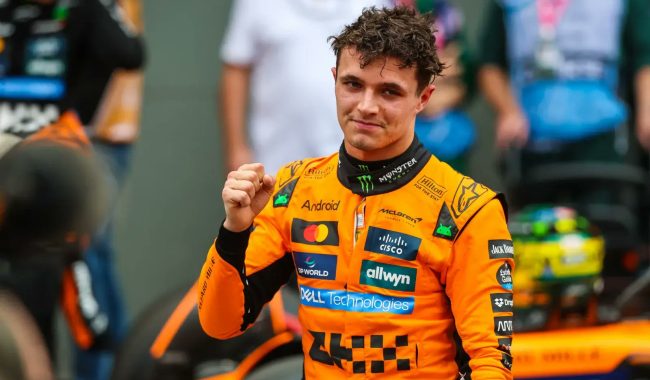 Lando Norris ‘pushton’ Brazilin