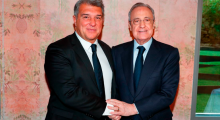 Joan Laporta sulmon Real Madridin dhe Florentino Perezin