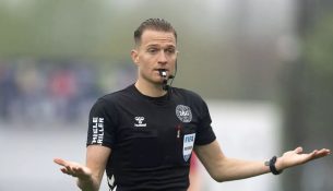 Një gjyqtar pa eksperiencë për derbin shqiptar në Conference League