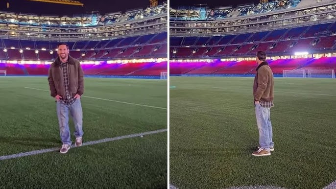 Një statujë në nder të Messit