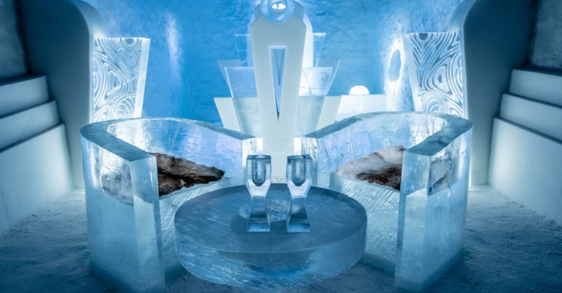 Icehotel – hoteli i parë prej akulli dhe bore