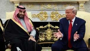 Trump mbron bin Salman për vrasjen e Khashoggit, gjatë takimit në Shtëpinë e Bardhë