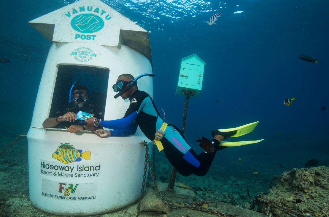 Vanuatu: Zyra postare e vetme nën ujë në botë