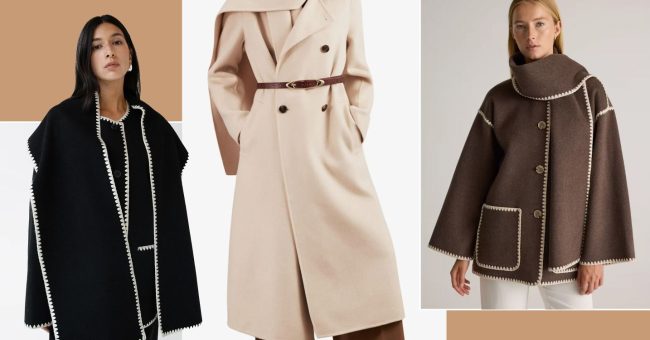 Palltot me shall po udhëheqin modën e dimrit