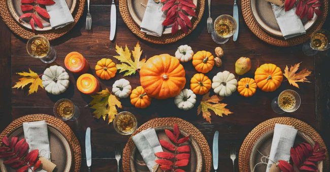 Festat e dimrit dhe arti i dekorimit të tryezës