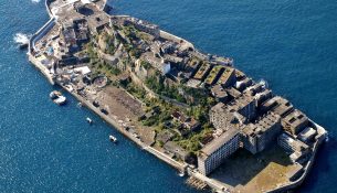 Gunkanjima, ishulli fantazmë i “anijes luftarake”