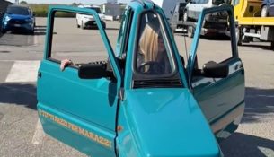 Automjet i vogël për një person merr vëmendje në rrjete sociale