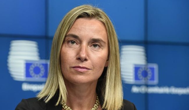 Arrestohet pas bastisjeve në Bruksel, Federica Mogherini